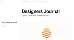 Desktop Screenshot of designersjournal.net